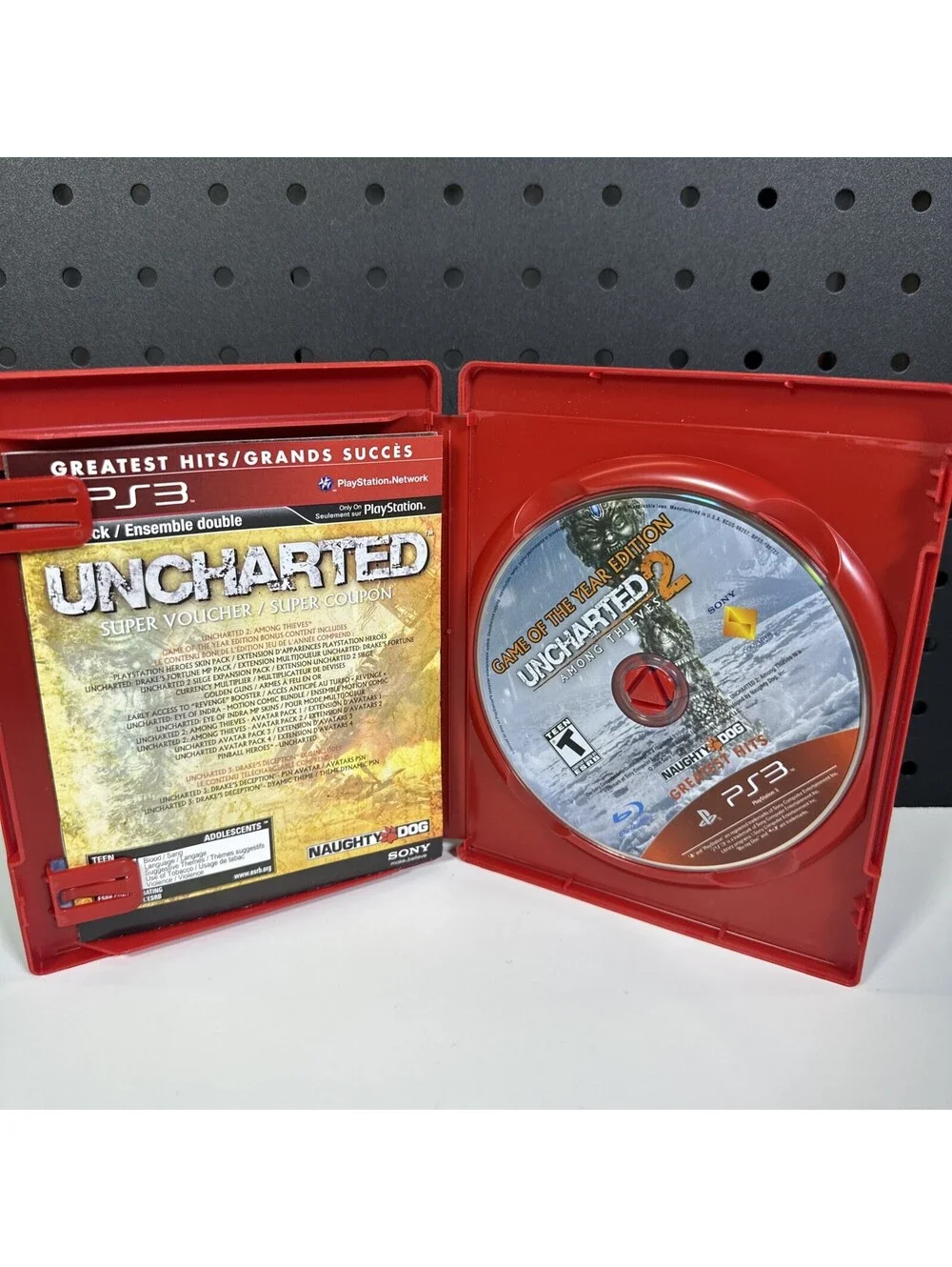 Uncharted 2 Among Thieves Game of the Year Edition PS3 Greats Hits